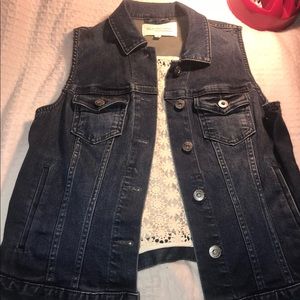 Vince Camuto jean vest